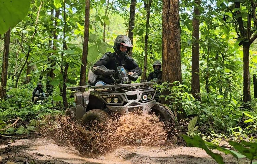 Sticky Waterfall and ATV adventure