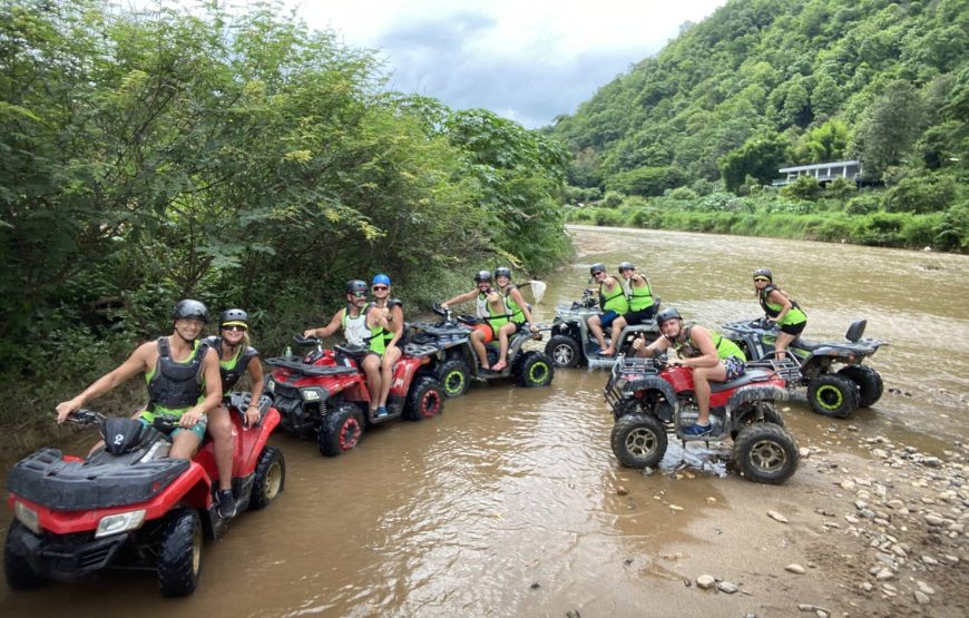 Sticky Waterfall and ATV adventure