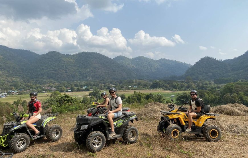 Sticky Waterfall and ATV adventure