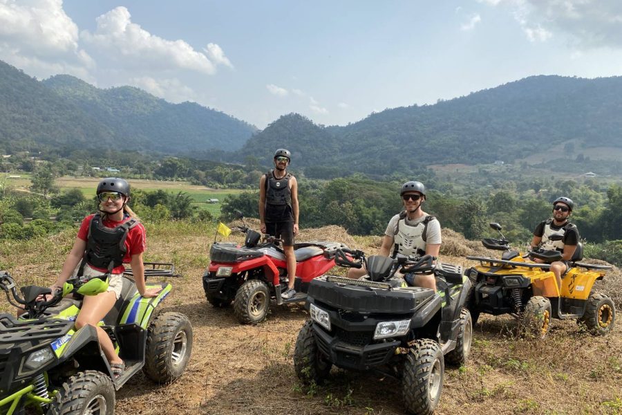 Sticky Waterfall and ATV adventure