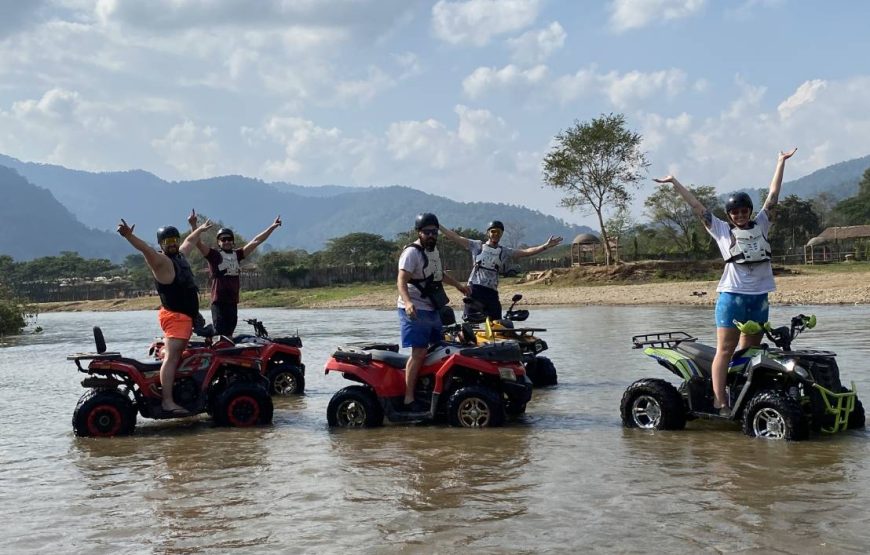 Sticky Waterfall and ATV adventure